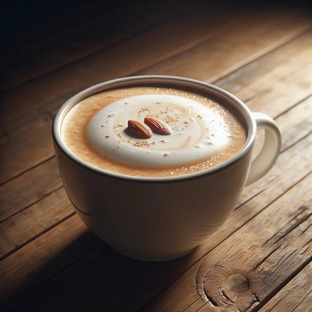 Indulge in the Creamy Delight of Almond Milk Latte