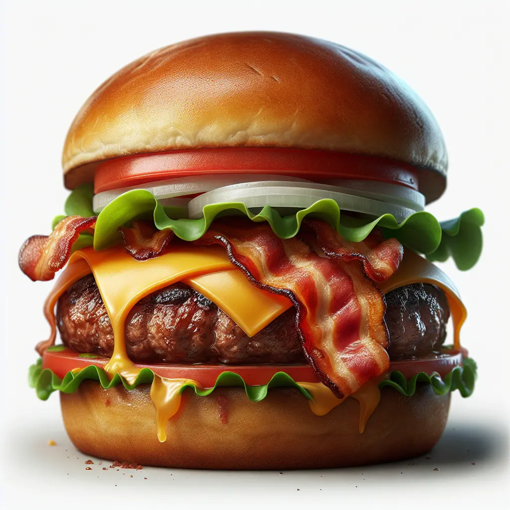 The Bacon Cheeseburger: A Calorie-Packed Delight