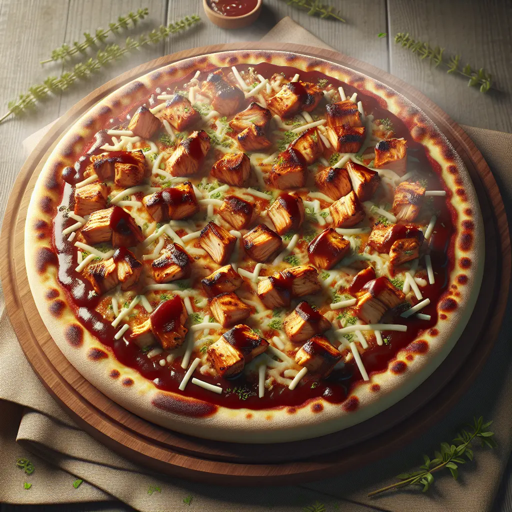 BBQ Chicken Pizza: A Tangy and Satisfying Culinary Delight