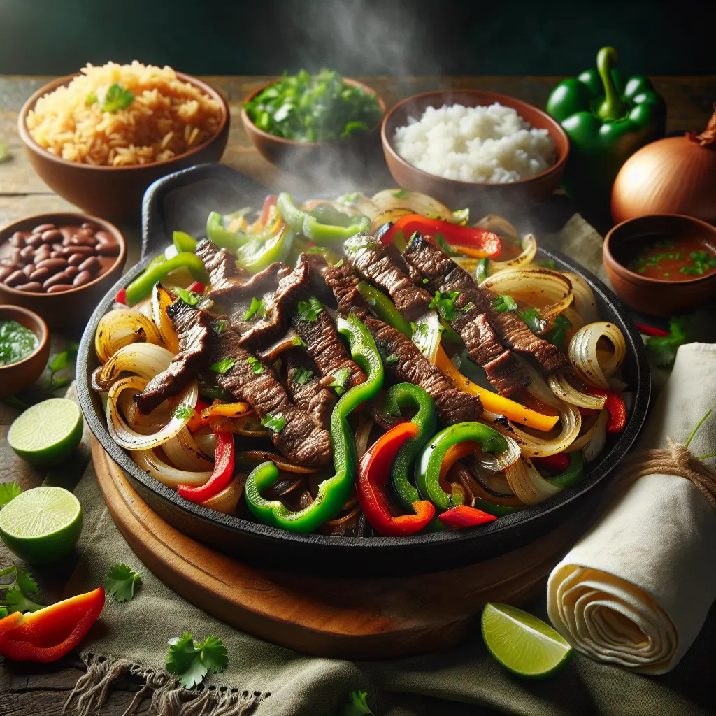 Beef Fajitas: A Sizzling Delight