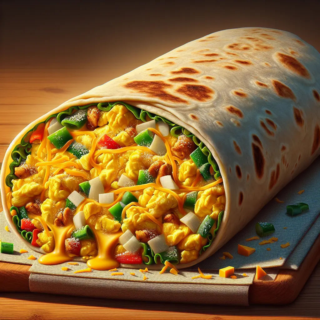 Treat Yourself to a Flavorful and Satisfying Breakfast Burrito