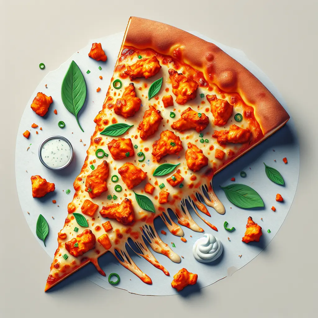 Buffalo Chicken Pizza: A Spicy and Satisfying Savory Treat