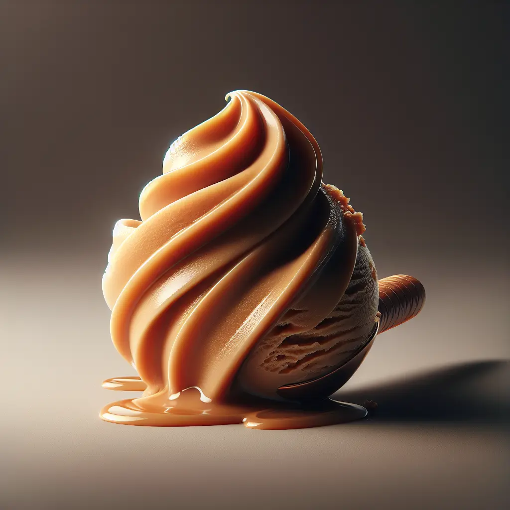 Indulge in the Sweet Delicacy: Caramel Gelato