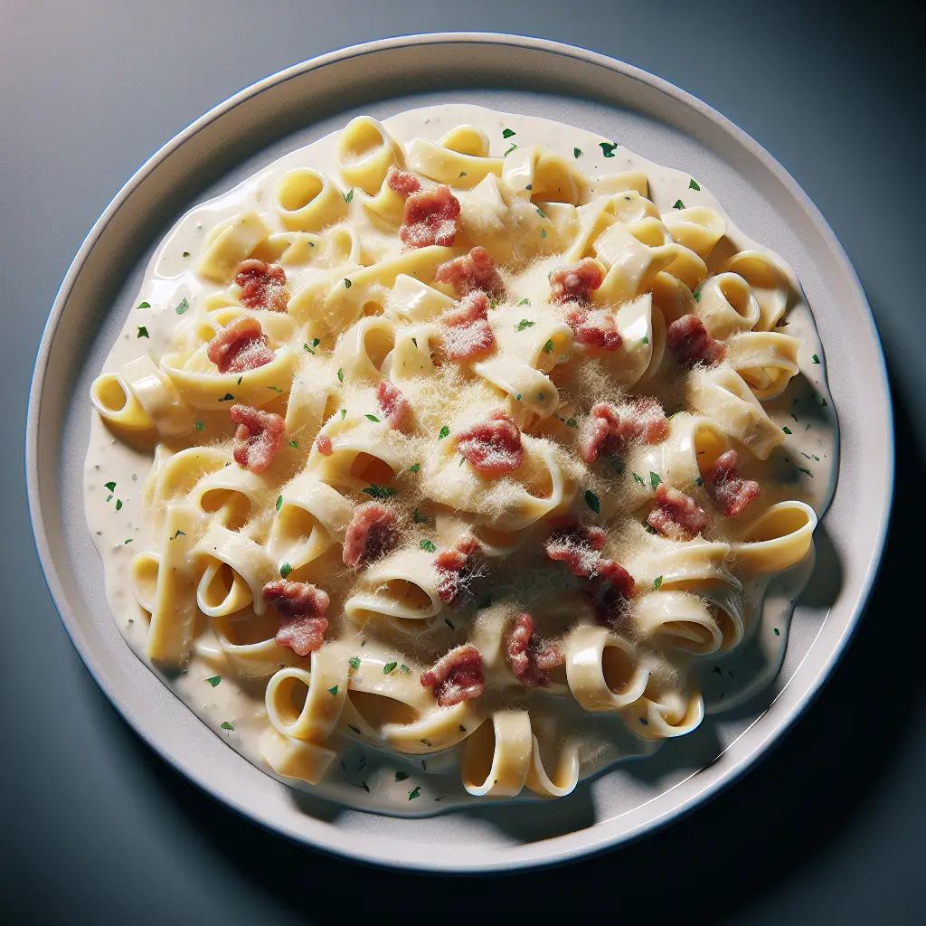 Decadent Carbonara: A Classic Italian Dish