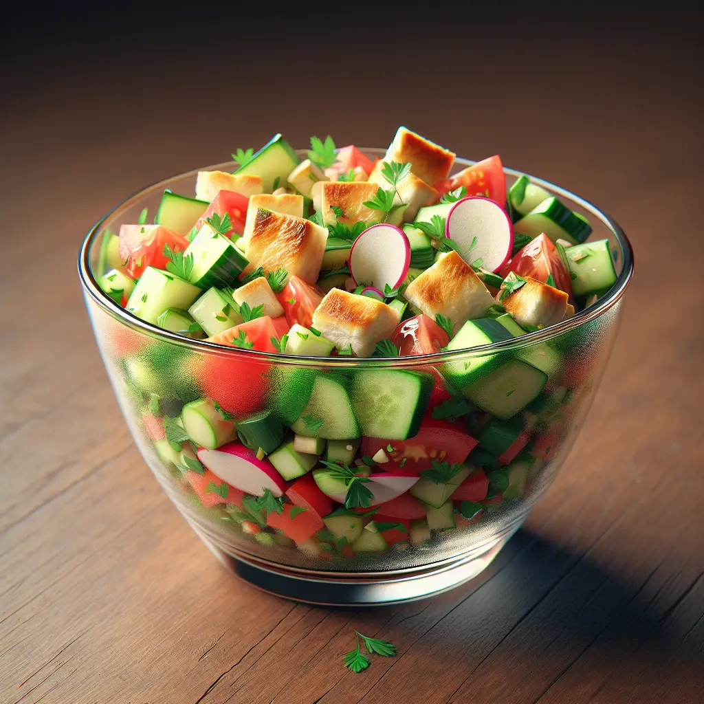 Fattoush Salad: A Mediterranean Delight