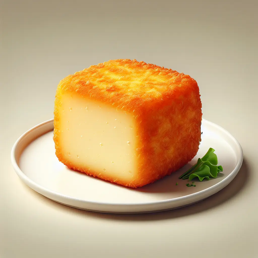 Indulge in a Crispy Delicacy: Fried Cheese