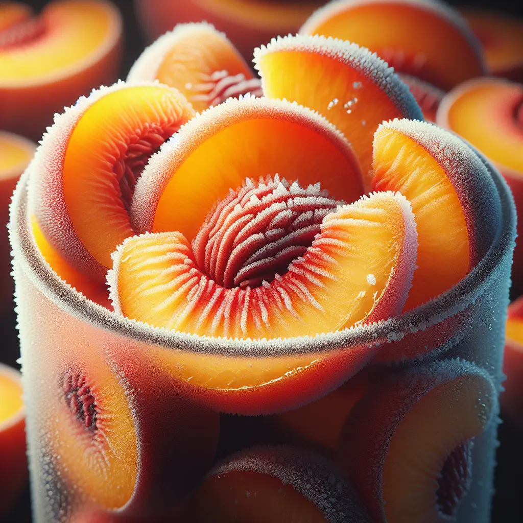 Frozen Peaches: A Refreshing and Nutritious Treat