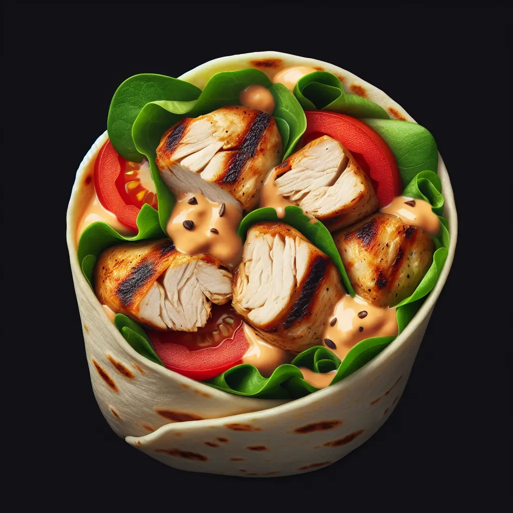 Grilled Chicken Wrap: A Protein-Packed Meal