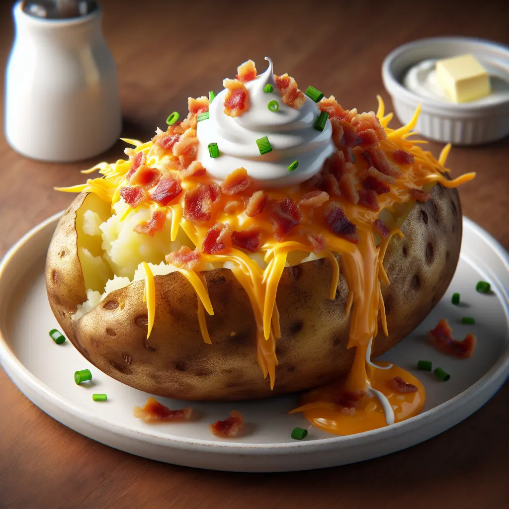 Loaded Baked Potato: A Delicious and Filling Meal