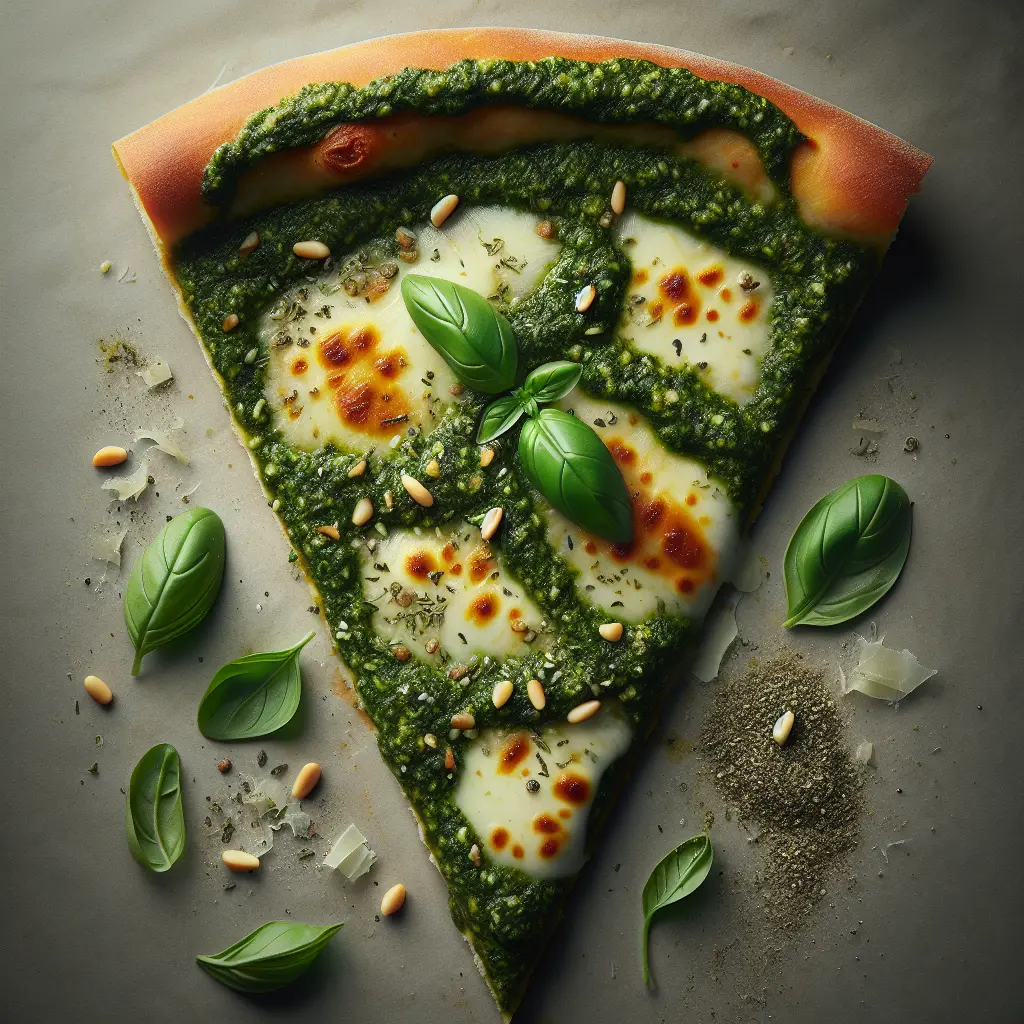 Indulge in the Flavorful Delights of Pesto Pizza