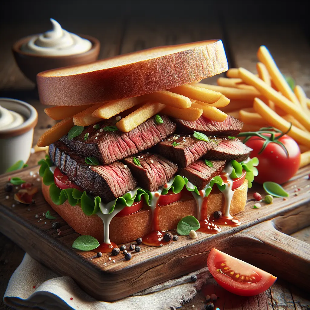 Steak Sandwich: A Flavorful and Nutritious Choice for Your Next Meal