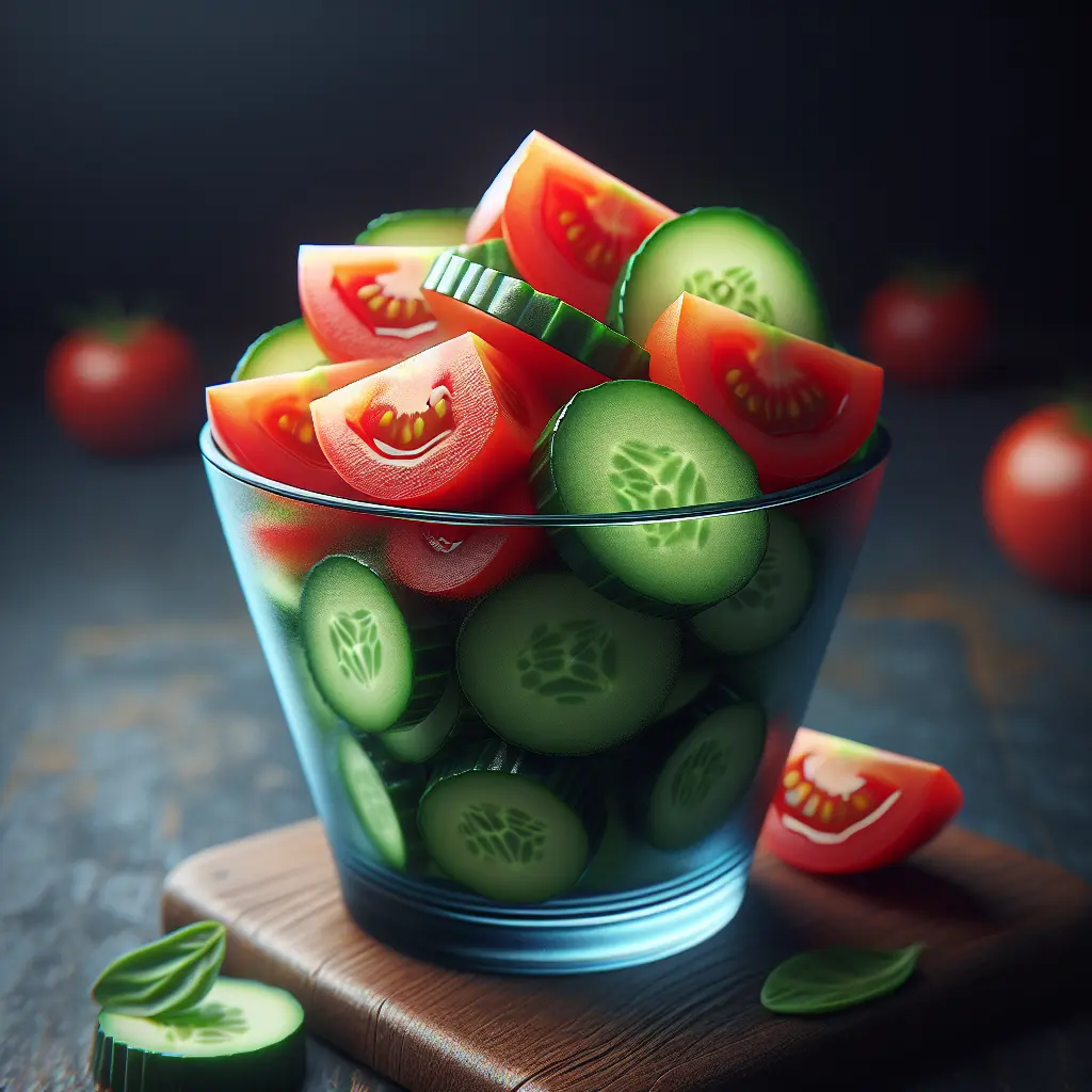 Tomato Cucumber Salad: A Refreshing and Healthy Addition to Your Diet