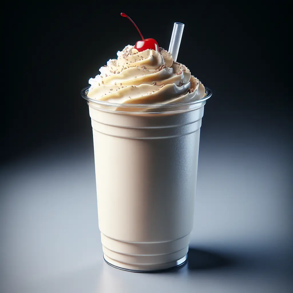 The Decadent Delight: Vanilla Milk Shake