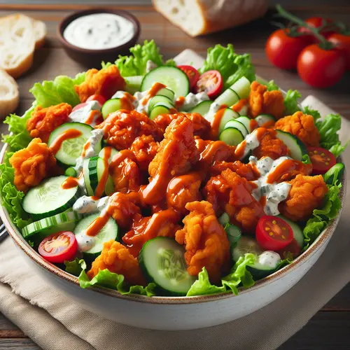 Buffalo Chicken Salad: A Spicy, Satisfying Meal