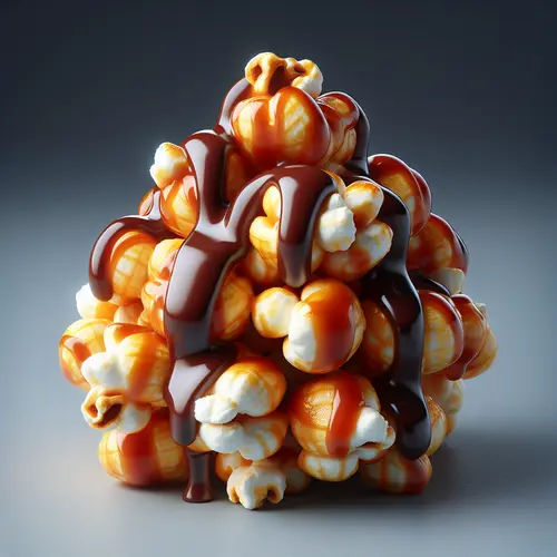 Indulge in the Sweet and Savory Symphony: Caramel Chocolate Popcorn