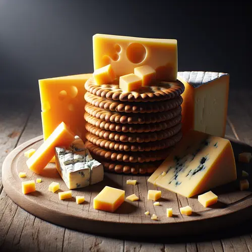 Cheese and Crackers: A Delightful Snack