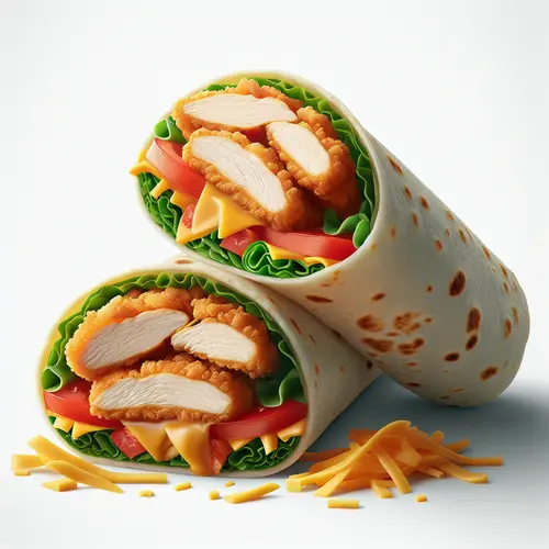 Indulge in the Delightful Chicken Tender Wrap: A Culinary Journey