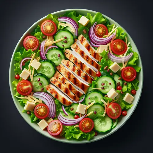 Grilled Chicken Salad: The Perfect Meal for Health-Conscious Foodies