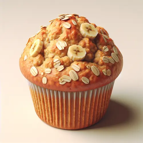 Nourishing Indulgence: Oatmeal Banana Muffins, a Fusion of Wholesome Goodness