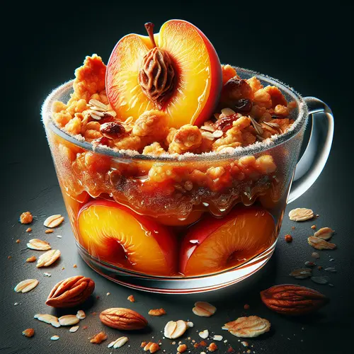 Peach Crisp: A Sweet and Savory Delight