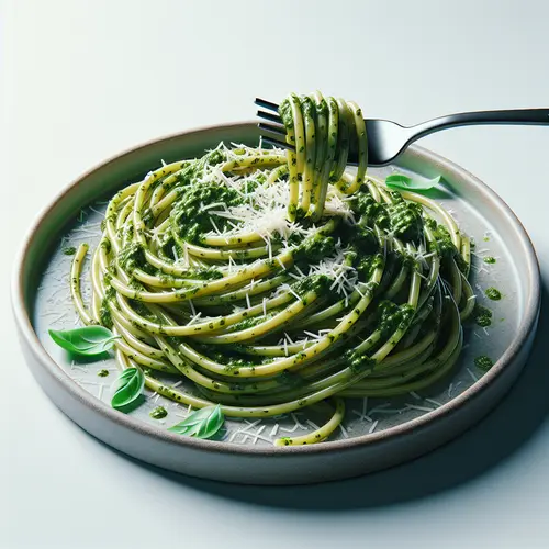 Pesto Spaghetti: A Flavorful and Nutritious Meal