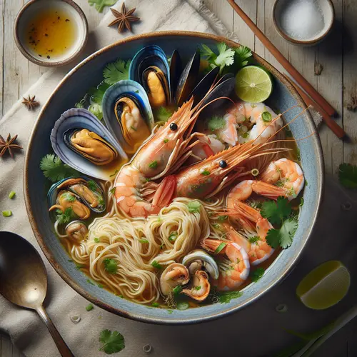 Seafood Noodle Soup: A Delightful and Nutritious Treat