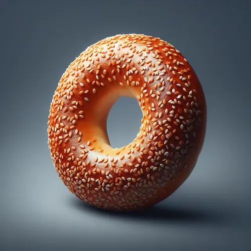 Savor the Delightful Crunch and Nutty Flavor of Sesame Bagels