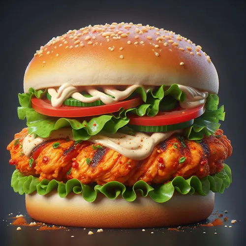 Indulge in the Spicy Rush: A Culinary Adventure with the Spicy Chicken Sandwich