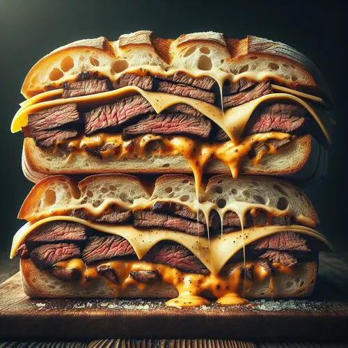 Steak and Cheese: A Hearty and Savory Sandwich