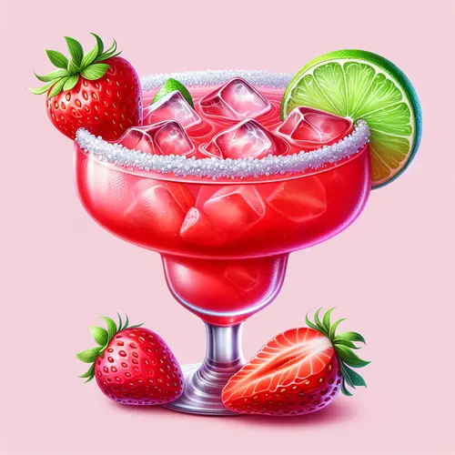 Indulge in a Refreshing and Fruity Strawberry Margarita: A Tropical Escape