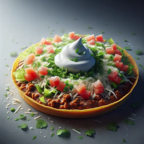 Savor the Zesty Flavors of a Mexican Tostada