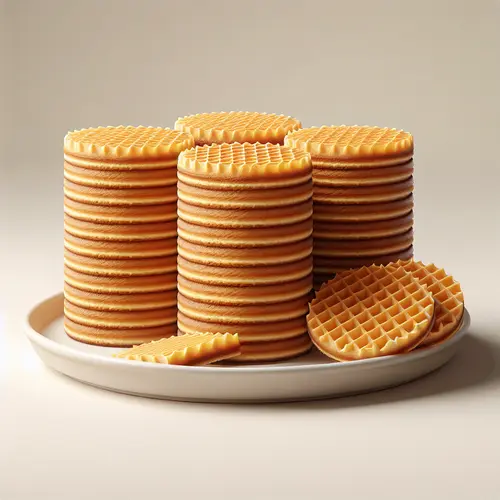 Indulge in the Delicate Bite of Wafer Cookies: A Perfect Harmony of Crisp and Sweet